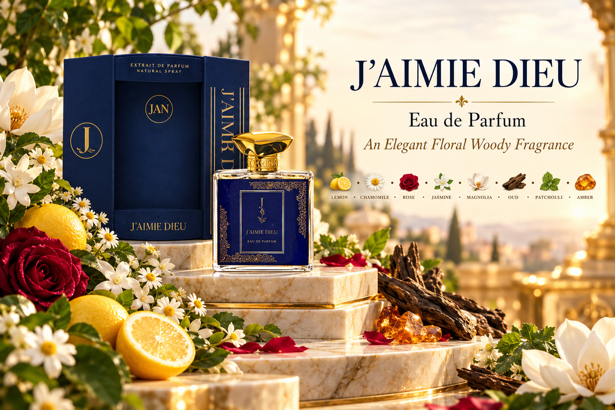 J'aimie Dieu Sophisticated Floral Oud Eau de Parfum Fragrance Spray