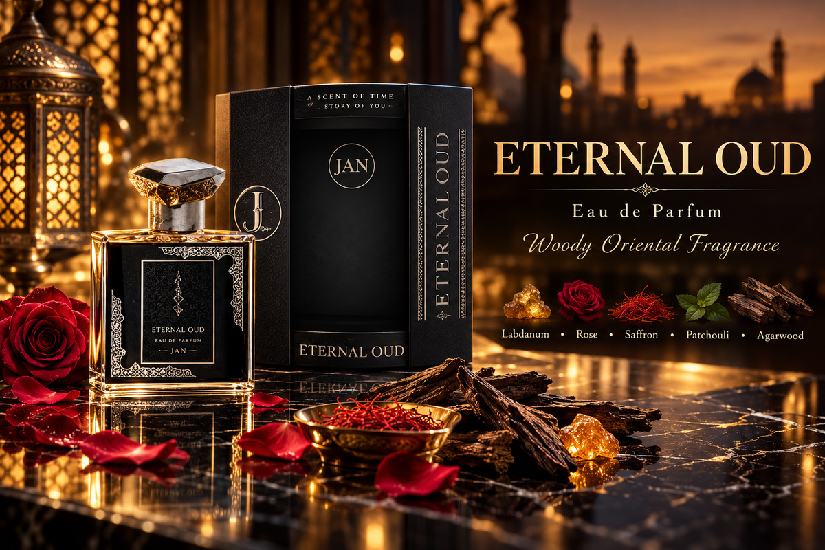 Jan London Eternel Oud Luxury Eau de Parfum Saffron Rose