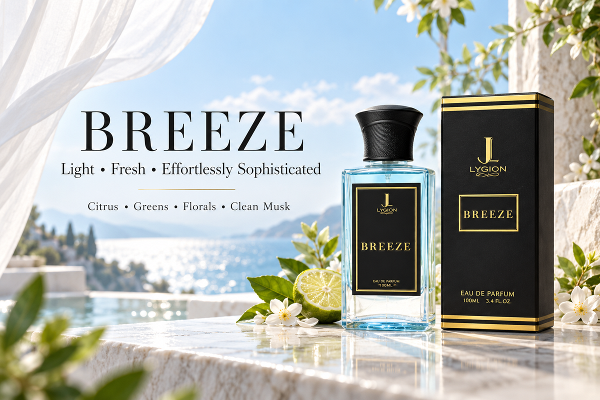 Breeze Floral Eau de Parfum Long Lasting Minimalist 50ml Spray