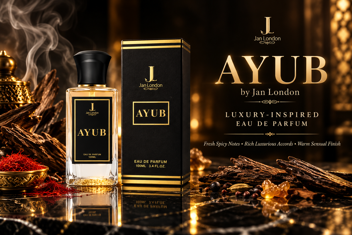 Jan London Ayub Sophisticated Spicy Fragrance Inspired by Meydan Dubai