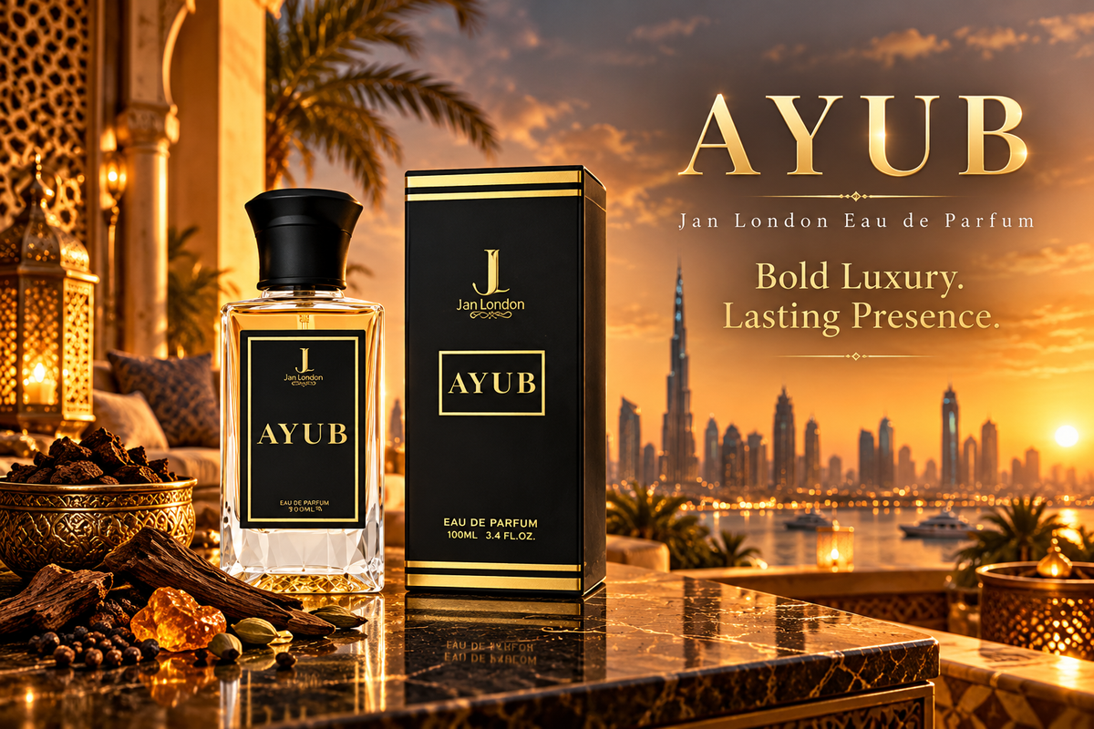 Jan London Ayub Sophisticated Spicy Fragrance Inspired by Meydan Dubai