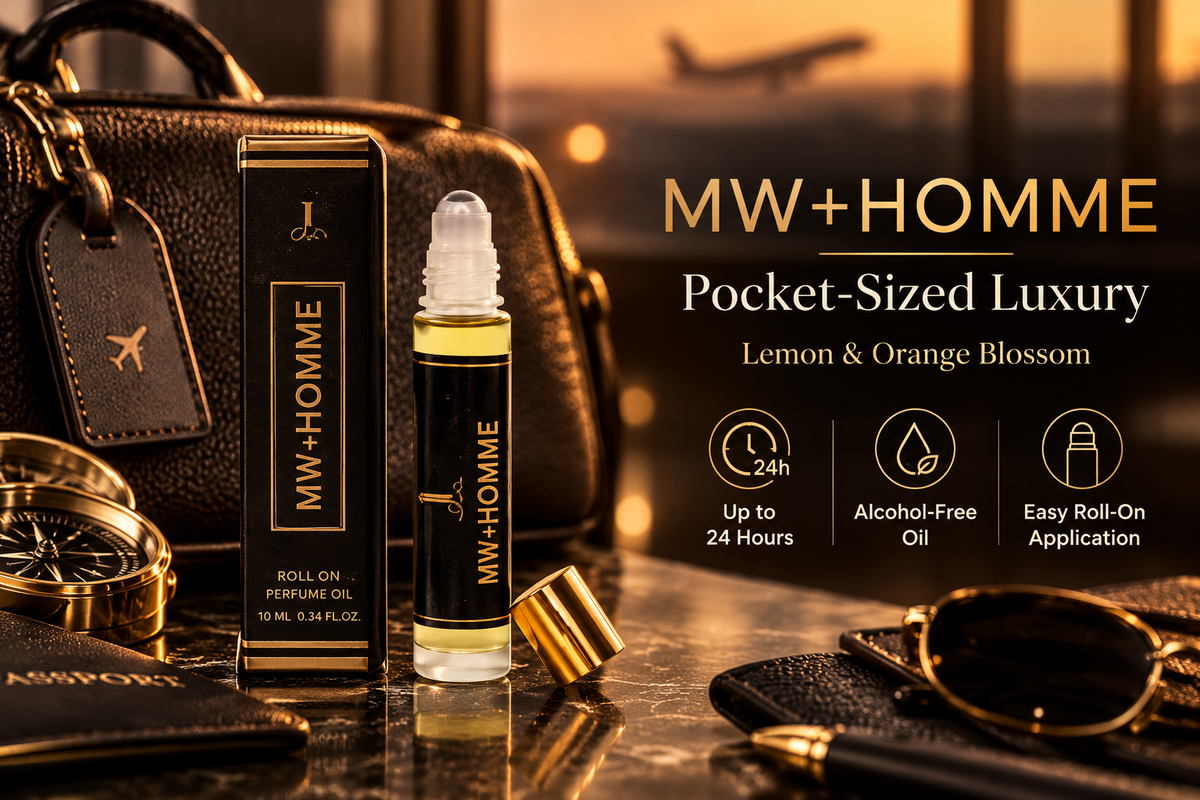 Jan London W1 Homme Vegan Attar Oil Alcohol-Free Perfume 10ml