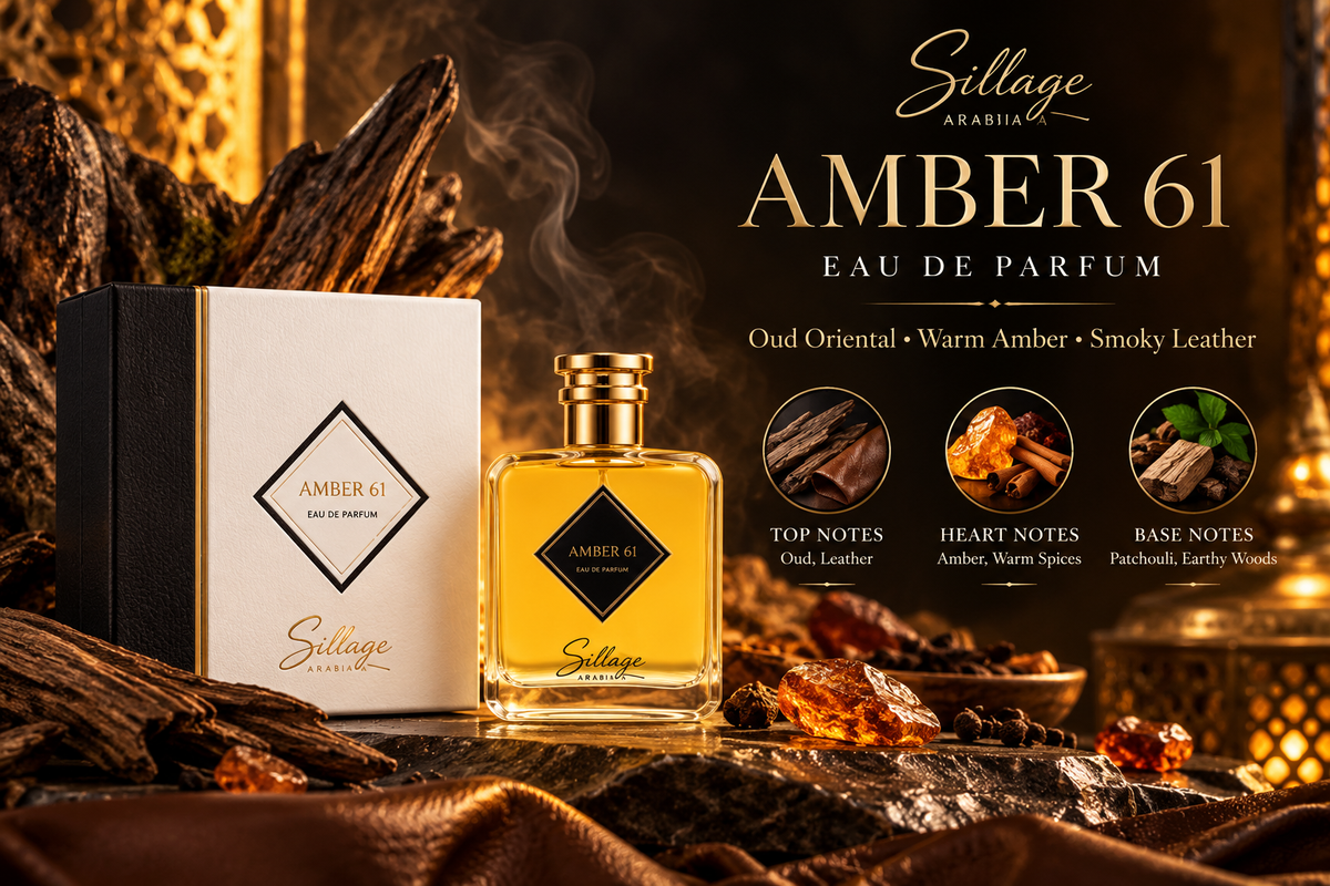 AMBER 61 By Sillage Arabia