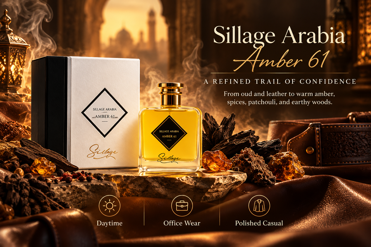 AMBER 61 By Sillage Arabia