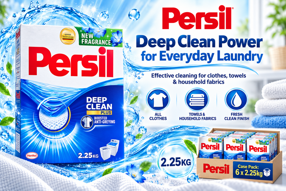 Persil Blue Laundry Detergent Powder – 2.25kg