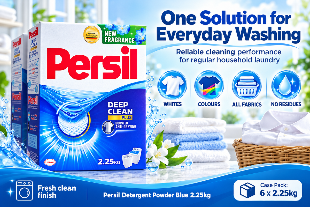 Persil Blue Laundry Detergent Powder – 2.25kg