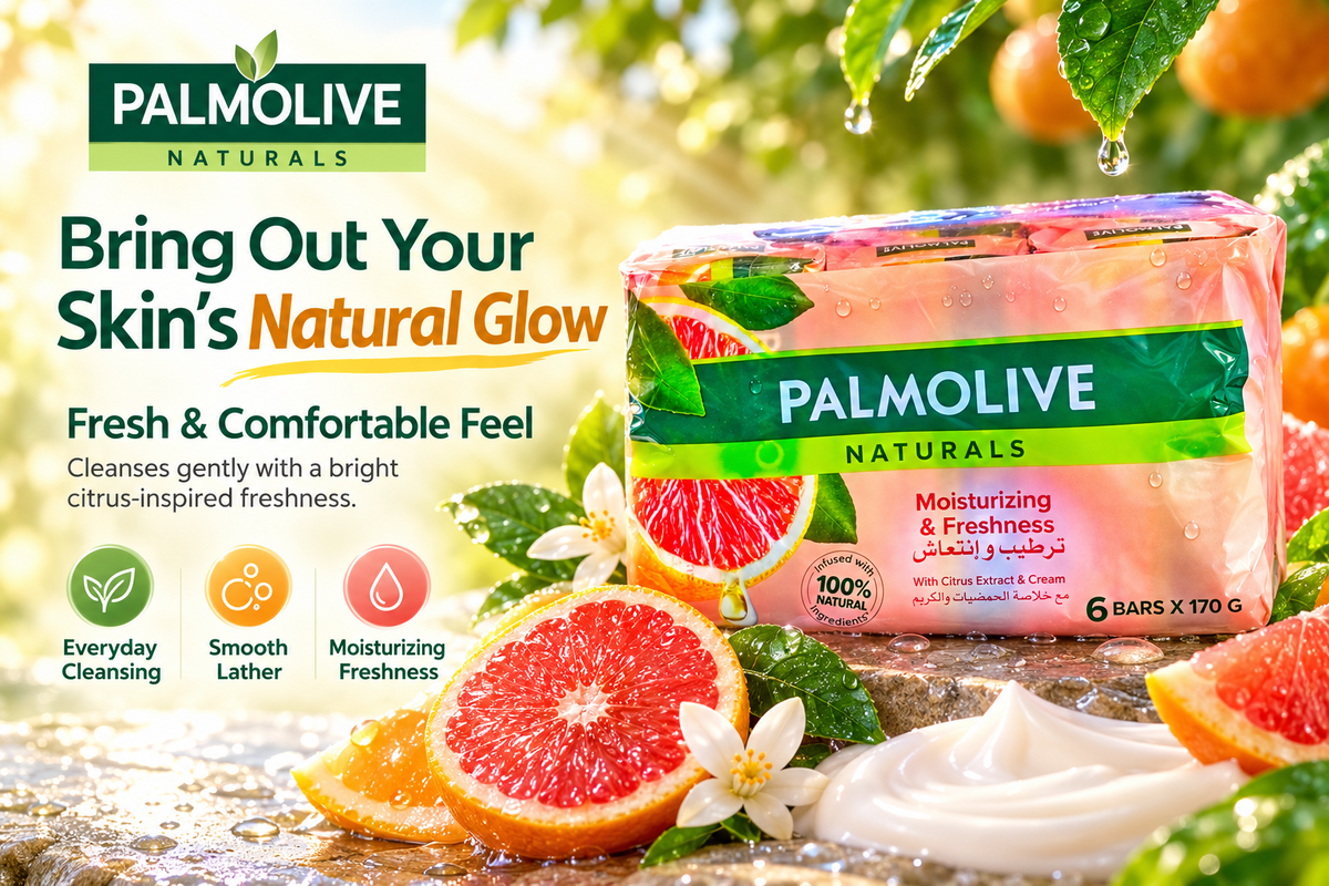 Palmolive Refreshing Citrus & Cream Soap – 170g 10Pcs