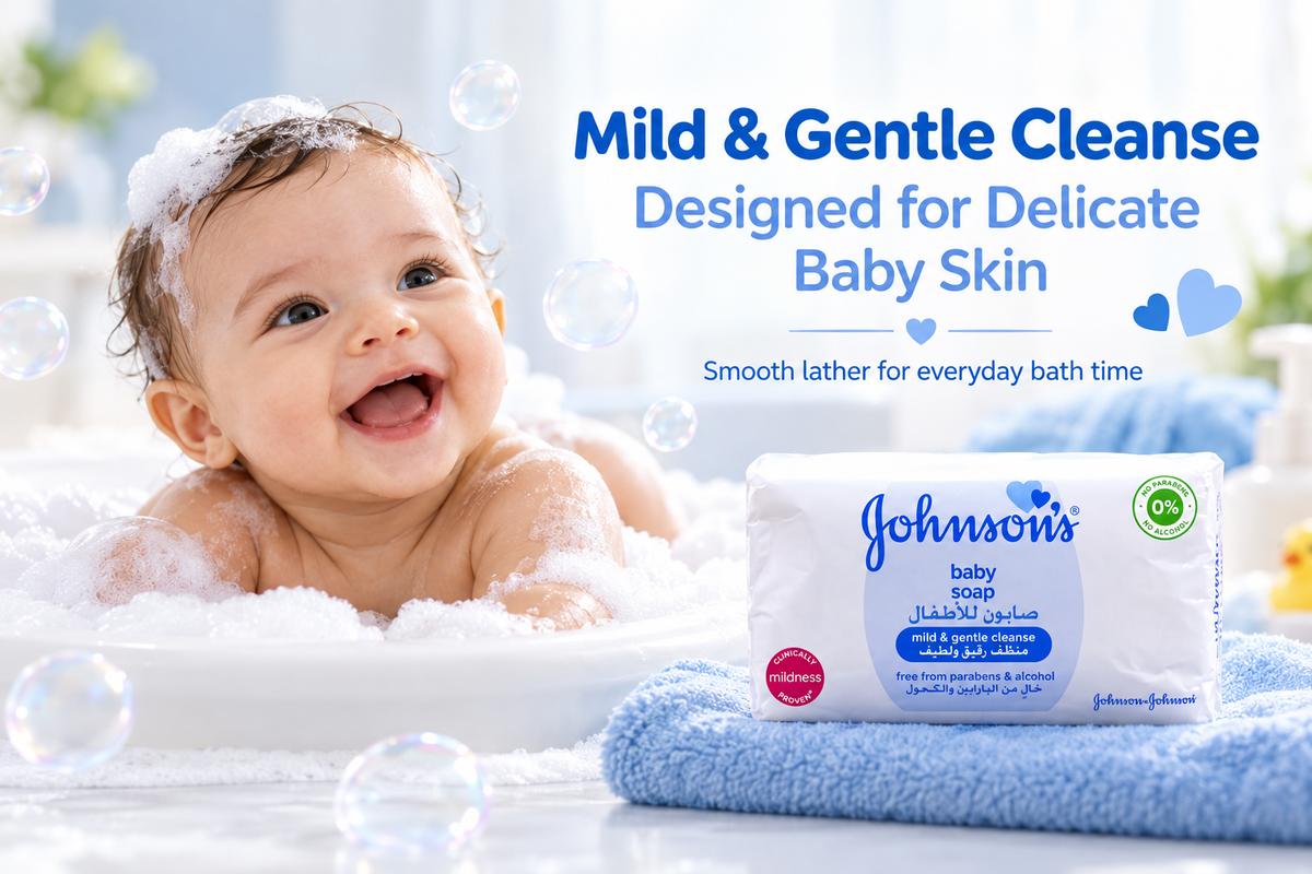 Johnson’s Baby Soap Regular White – 125g x 10 Pcs