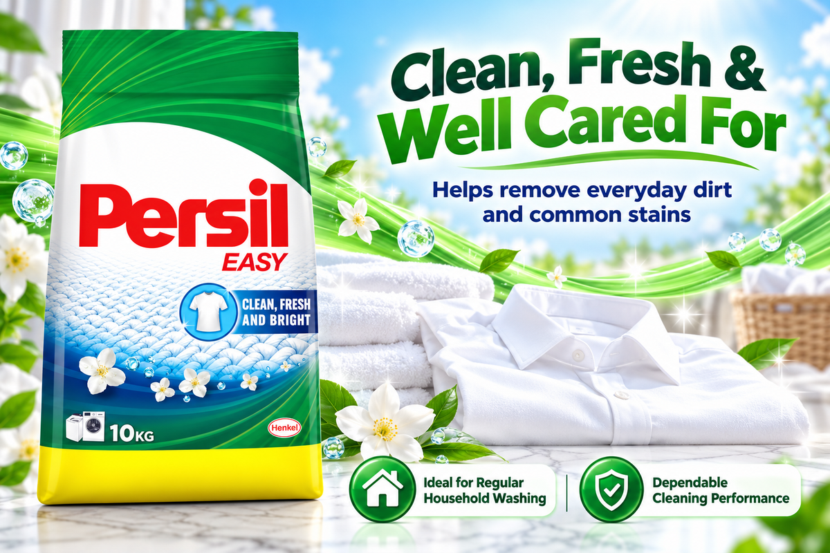 Persil Easy Powder Green Laundry Detergent – 10kg
