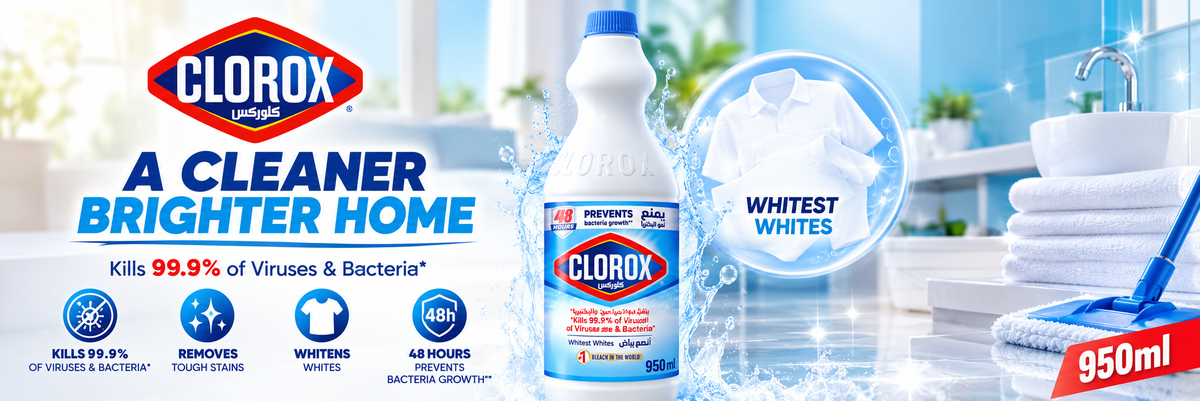 Clorox Original Liquid Bleach – 950ml 6pcs