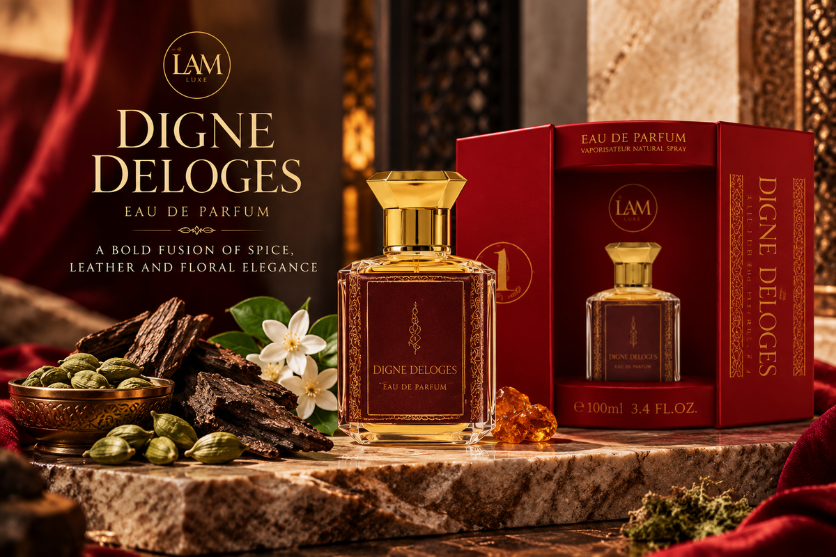Digne Deloges Luxury Cardamom and Leather Eau de Parfum Fragrance