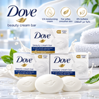 Dove Beauty Cream Bar White 135g – Gentle Cleansing & Moisturising Care 3 Pcs