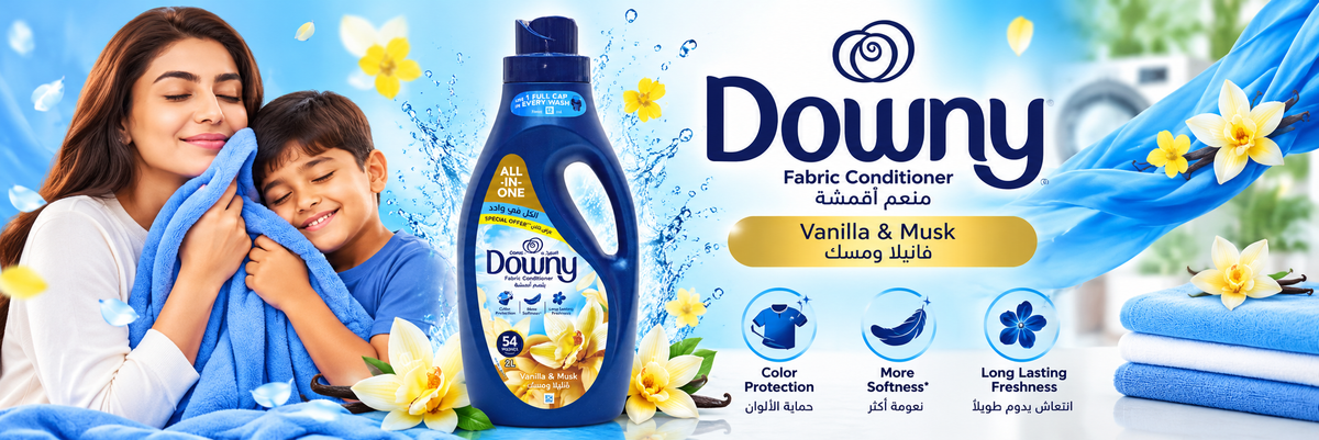 Downy Lavender & Musk Concentrated Fabric Conditioner – 2L