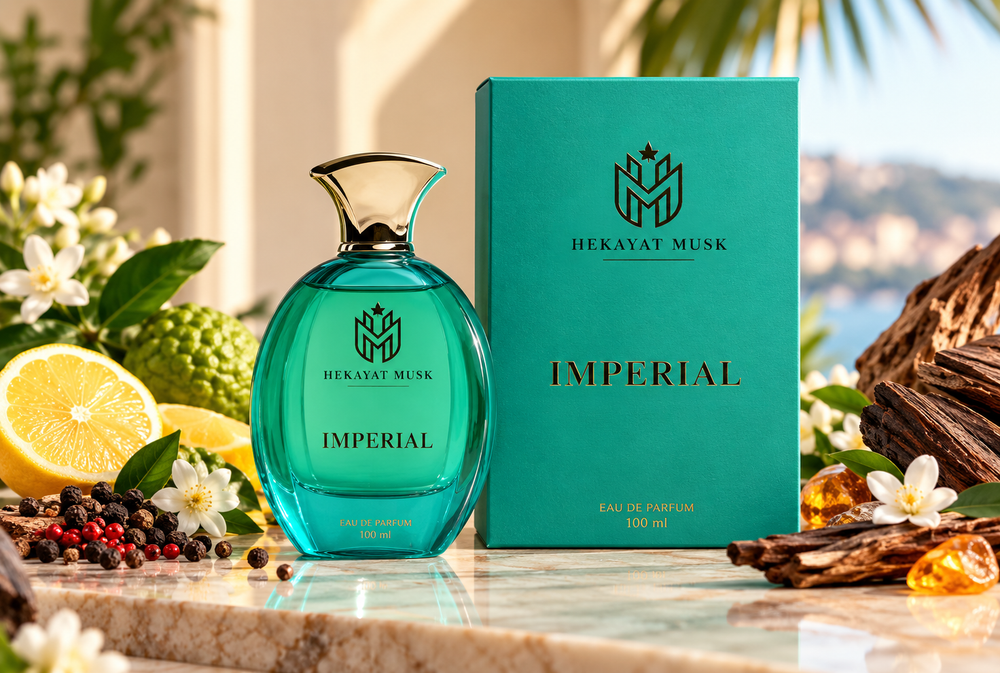 Hekayet Imperial Eau de Parfum 100ml – Bergamot Pink Pepper Amber Leather Musk Perfume | Long Lasting Luxury Fragrance