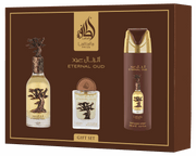 Lattafa Pride Eternal Oud 3-Piece Luxury Fragrance Gift Set