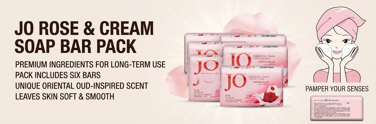 JO Rose & Cream Soap, 125 gm
