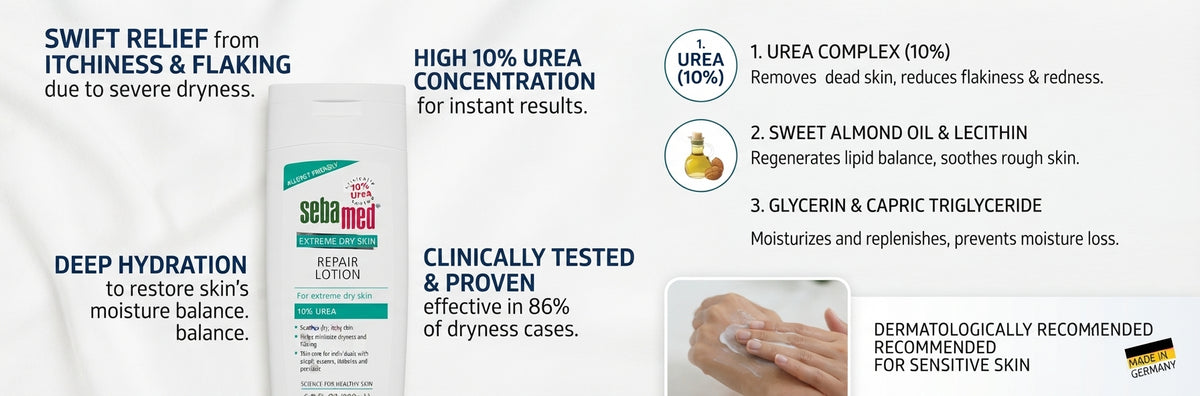 Sebamed Extreme Dry Urea Lotion 200 ML