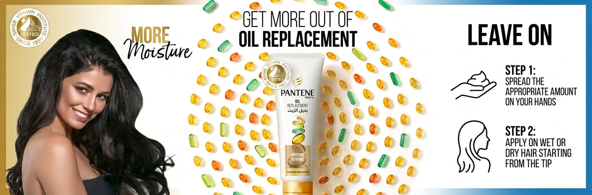Pantene Pro-V Hair Oil Replacement Leave On Cream Moisture Renewal 275 ml