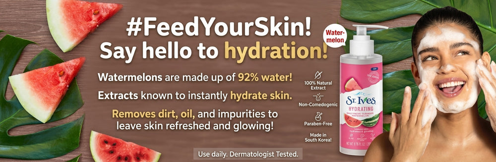 St. Ives Hydrating Face Wash with Watermelon Extracts 200 ml