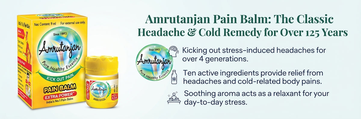 Amrutanjan Balm - 9ml Bottle
