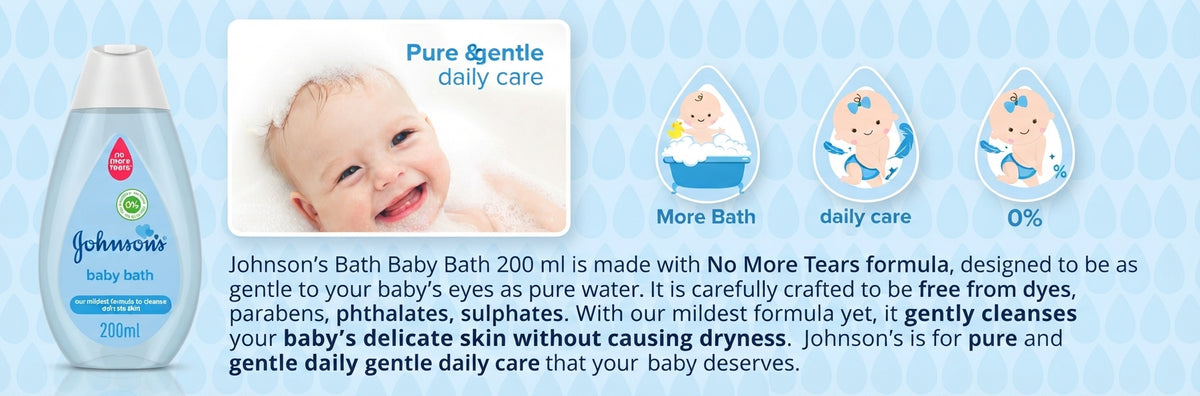Johnson's Bath Baby Bath 200 ml