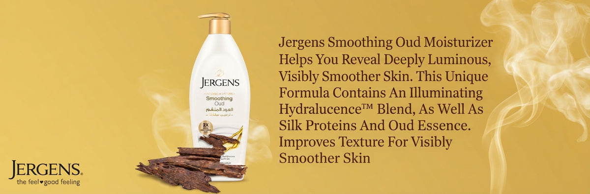 Jergens Smoothing Oud Body Lotion 400 ml
