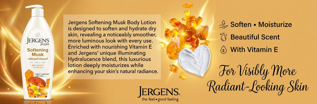 Jergens Softening Musk Body Lotion 400 ml