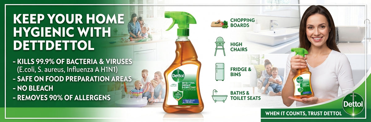 Dettol Original Anti-Bacterial Surface Disinfectant Liquid Trigger 500 ml