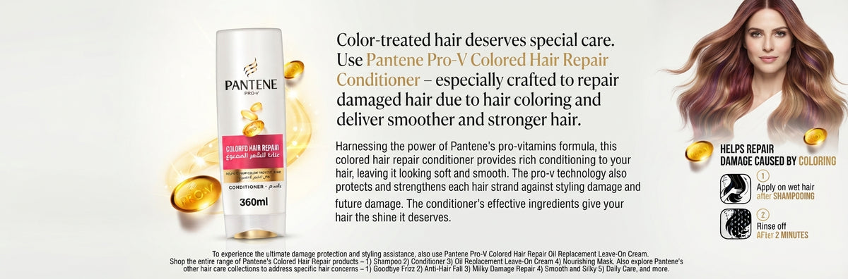 Pantene Pantene, Pro-V Colored Hair Repair Conditioner - 360 ML