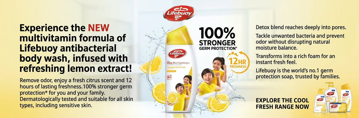 Lifebuoy Anti-Bacterial Lemon Fresh Body Wash 300 ML