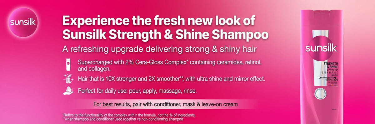 Sunsilk Strength & Shine Shampoo 400 ml
