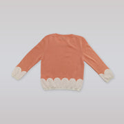 Huckle Bones Luxury Cream Cashmere Jumper for Toddler Girls