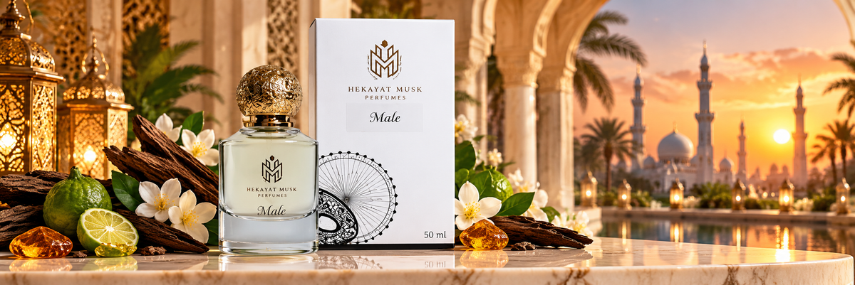 Hekayet Male Eau de Parfum 100ml – Green Apple Mint Woody Vanilla Perfume for Men | Long Lasting Fresh Luxury Fragrance