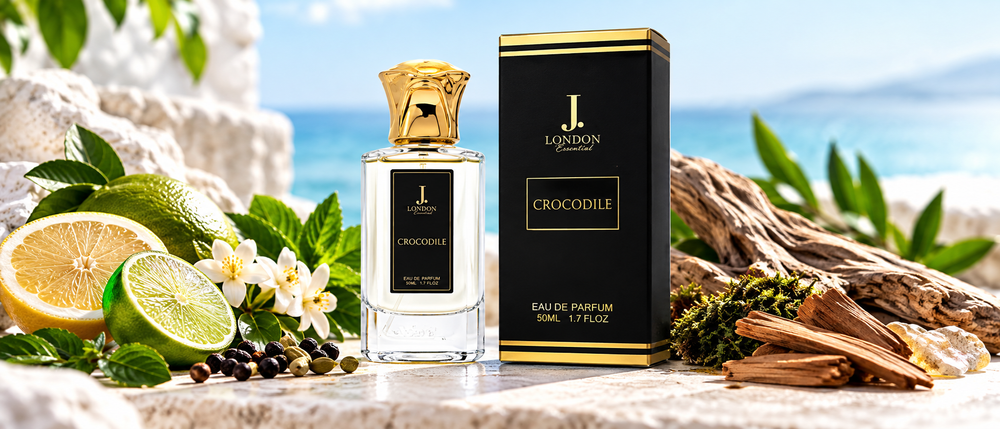 Jan London Crocodile Woody Aromatic Perfume Inspired by Lacoste White