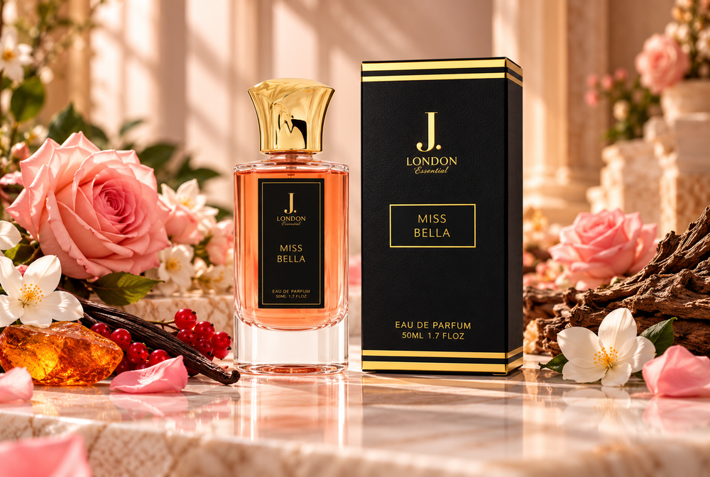 Miss Bella Elegant Unisex Eau De Parfum Long Lasting Sweet Floral Fragrance