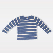 Nanos Baby Soft Knit Jersey Sweater with Rabbit Graphic