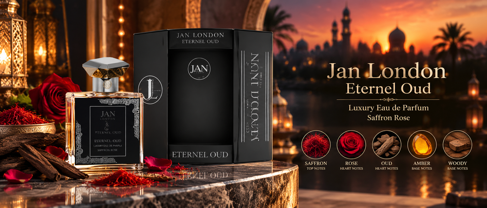 Jan London Eternel Oud Luxury Eau de Parfum Saffron Rose