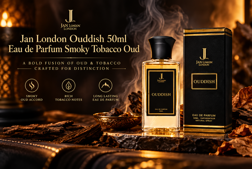 Jan London Ouddish 50ml Eau de Parfum Smoky Tobacco Oud