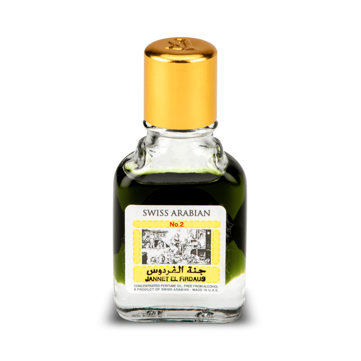 Swiss Arabian Jannet El Firdaus Concentrated Perfume Oil Floral Fragrance
