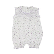 Kissy Kissy Baby Girls Lilac Sweet Heart Sleeveless Play Suit