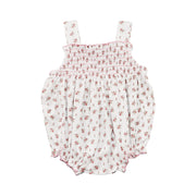 Kissy Kissy Sweetest Treasures Pima Cotton Baby Girl Bubble Romper
