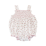 Kissy Kissy Sweetest Treasures Pima Cotton Baby Girl Bubble Romper