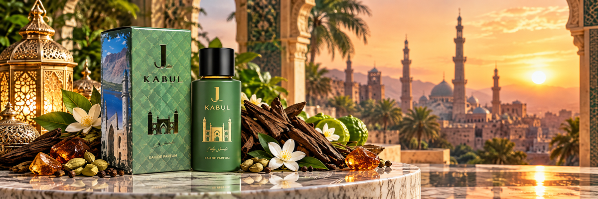 Kabul City Series Eau de Parfum Sophisticated Rose and Sandalwood Fragrance