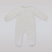 La Stupenderia Luxury Baby Grey and Blue Long Sleeve Romper