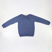 Les Enfantines Navy Blue Torpulovr Knit Sweater for Kids