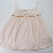Les Enfantines Moin Blouse Sleeveless Pink Voile Girls Top