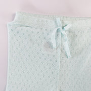 Les Enfantines Soft PHQ Aqua Green Leggings for Girls