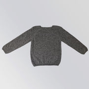 Les Enfantines Milk White Tortue Knit Baby Pull Over Sweater