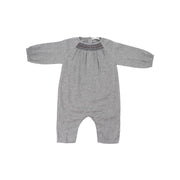 Les Enfantines Soft Flannel Corneiller Romper for Baby Boys