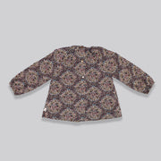 Elegant Les Enfantines Corneille Blouse Templar Print Baby Girl Top